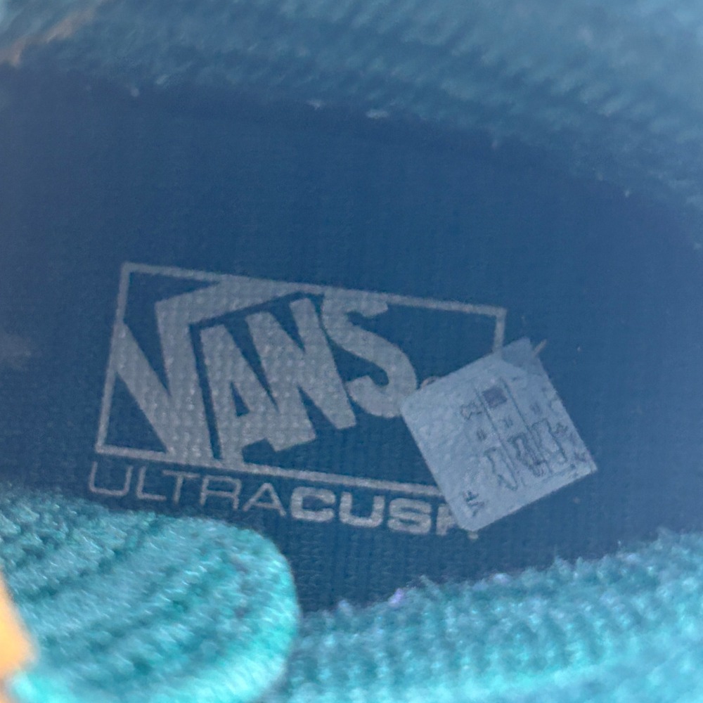 Vans Brown Suede High-Top Sneakers with Green Lining - Picture 7 of 9